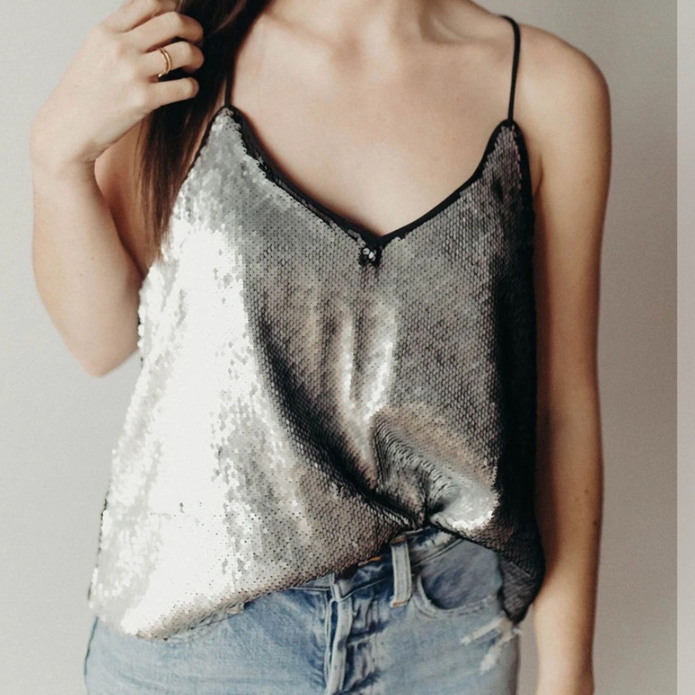 Chaser Sequin Tank
